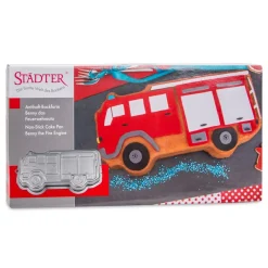 Städter Bakvorm Brandweerauto 33x17x4cm* Speciale Bakvormen