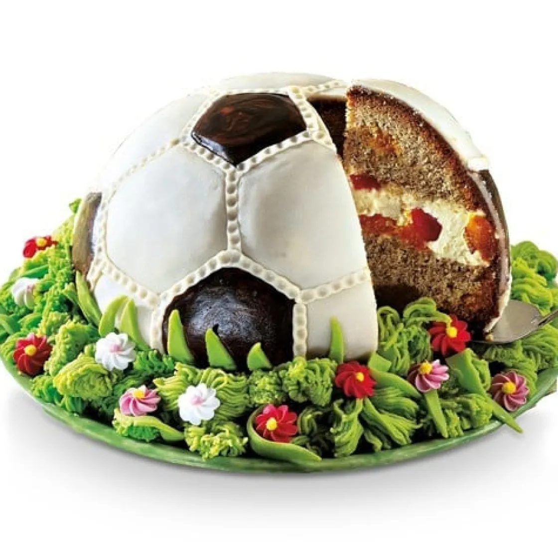 Städter Bakvorm Voetbal Ø25cm (incl. Vijfhoek Steker)* Speciale Bakvormen