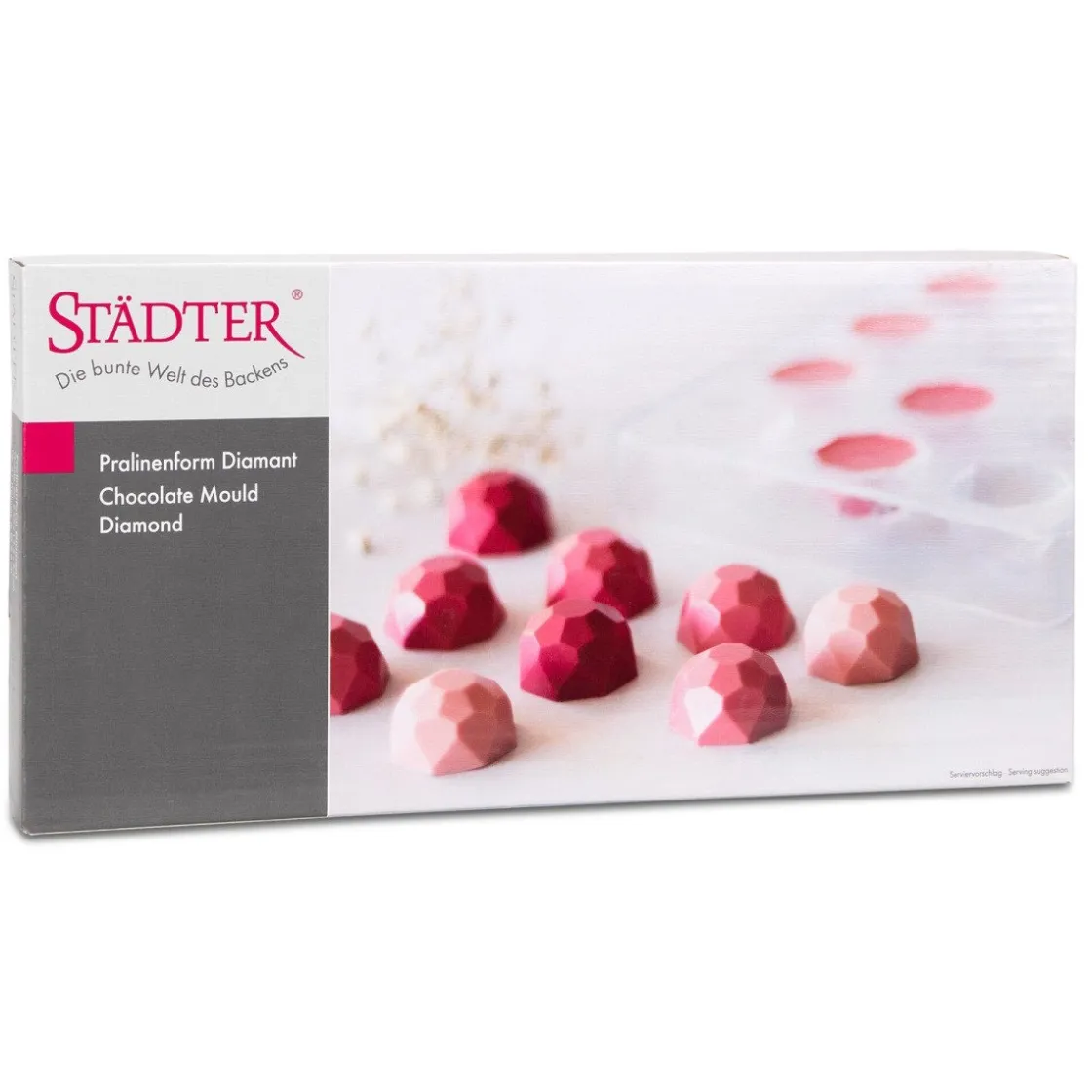 Städter Bonbonvorm Diamant (21) Ø26mm* Bonbonvormen