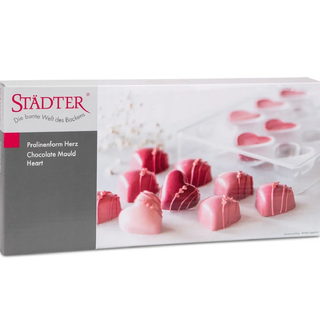 Städter Bonbonvorm Hart (21) 32x30mm* Bonbonvormen