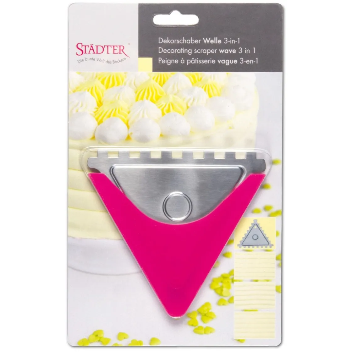 Städter Garneer / Decoratie Krabber 3-in-1 Grof* Garneerkrabbers|Krabbers En Deegstekers