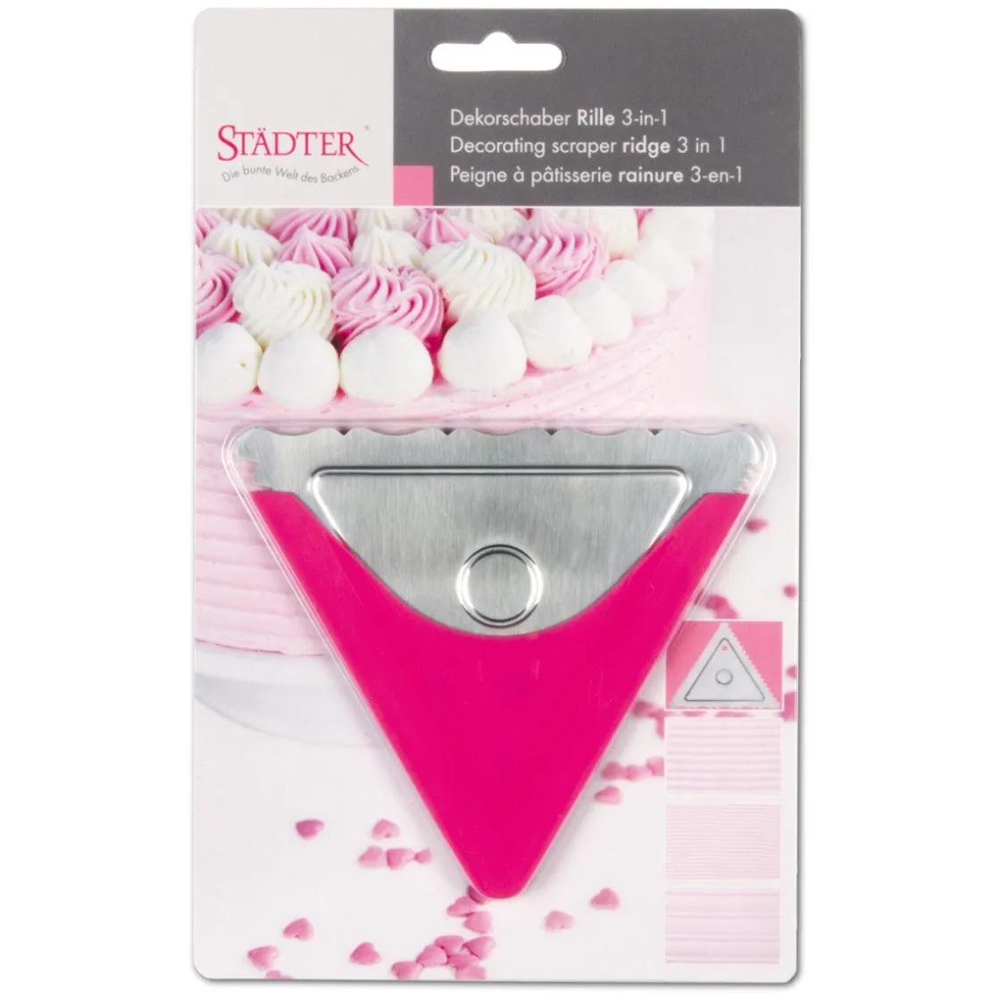 Städter Garneer / Decoratie Krabber 3-in-1 Fijn*** Garneerkrabbers|Krabbers En Deegstekers