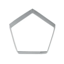 Städter Koekjes Uitsteker Vijfhoek (voetbalvlak) 7cm* Figuur Stekers