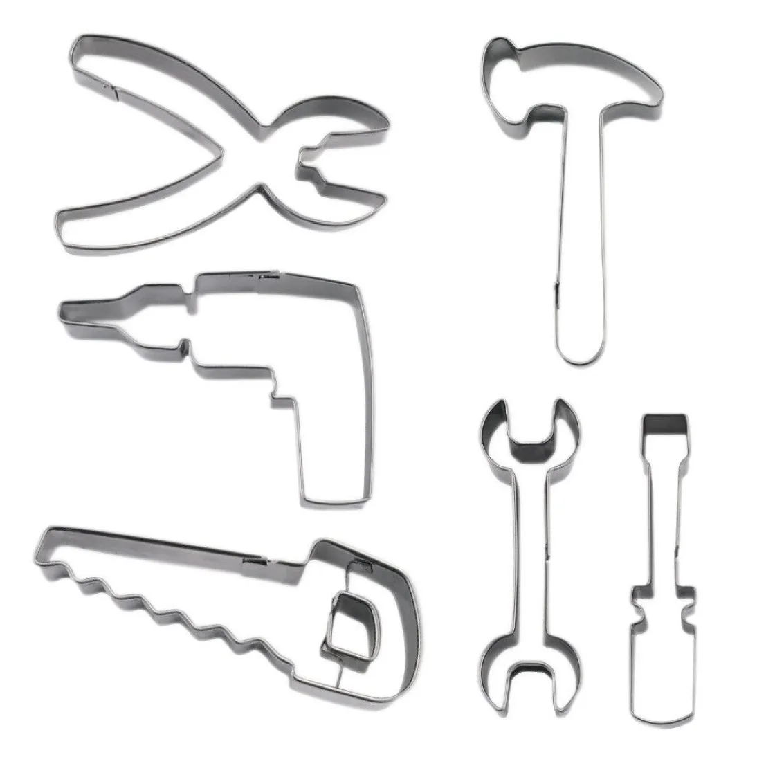 Städter Koekjes Uitstekers Gereedschap Set/6* Figuur Stekers