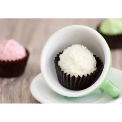 Städter Mini Muffin/Bonboncups Bruin Papier 100st.* Chocolade Verpakkingen|Bakvormen Papier