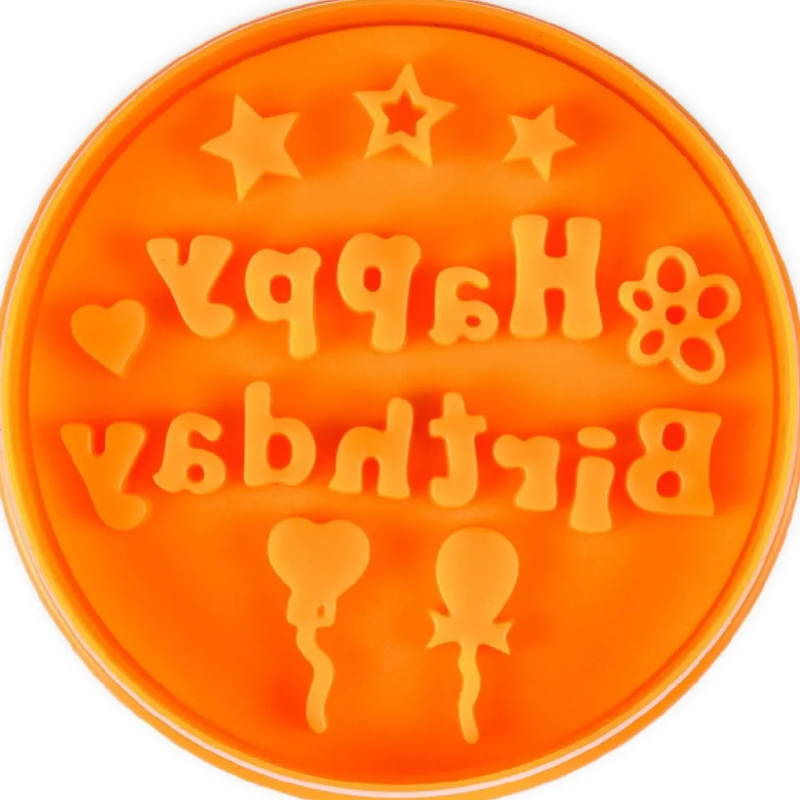 Städter Plunger Cutter Happy Birthday Ø6,5cm* Figuur Stekers