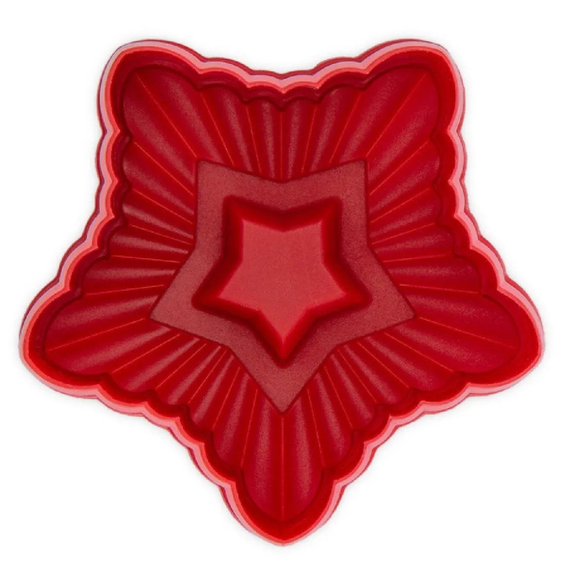 Städter Plunger Cutter Ster Gekarteld Ø6,5cm* Figuur Stekers