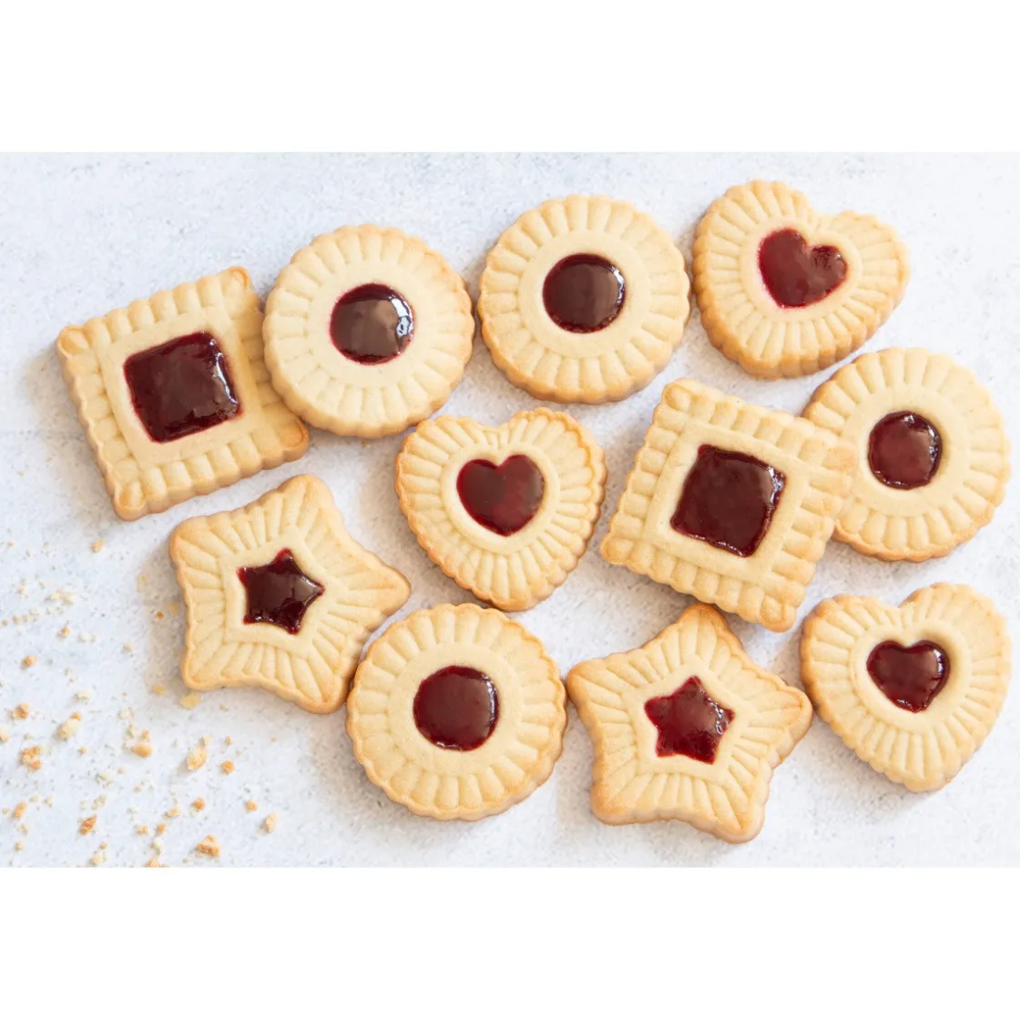 Städter Plunger Cutter Ster Gekarteld Ø6,5cm* Figuur Stekers