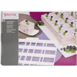 Städter Taartverdeler Vierkant - 24 / 30 taartpunten* Taartverdelers En Snijders