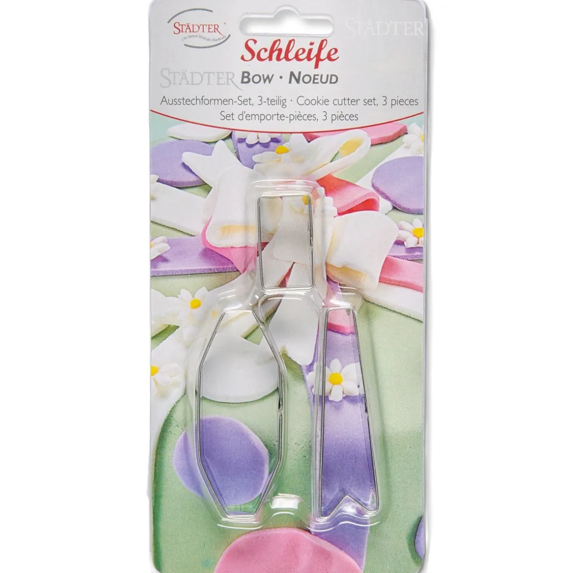 Städter Uitsteker Linten Set/3*** Figuur Stekers