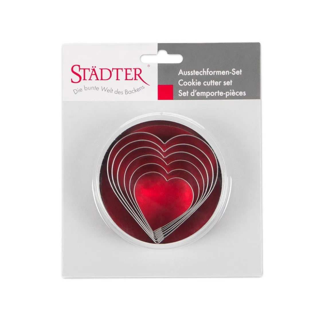Städter Uitstekerset Hart 6-delig* Stekerdozen