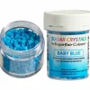 Sugarflair Suikerkristallen Baby Blauw 40g* Eetbare Strooisels