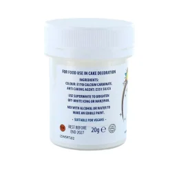 Culpitt Sugarflair Superwhite Icing Whitener 20g* Poeder Kleurstoffen