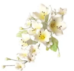 Overig Suikerbloem Boeket Lelies Geel* Bloem Decoraties