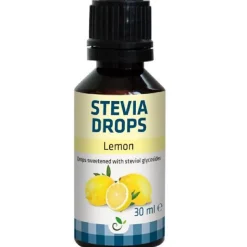 Sukrin Stevia Druppels Citroen 30ml* Suiker En Zout|Smaakstoffen