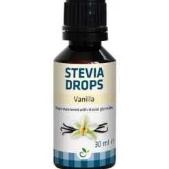 Sukrin Stevia Druppels Vanille 30ml* Suiker En Zout|Smaakstoffen