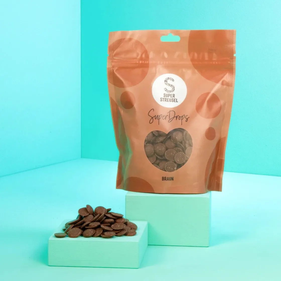 SuperStreusel SuperDrops Bruin 300g* Candy Melts