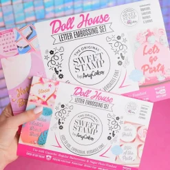 Sweet Stamp Barbie Letters & Cijfers Set* Cijfer En Letter Stekers