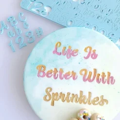 Sweet Stamp Candy Letters & Cijfers Set* Stempels|Cijfer En Letter Stekers