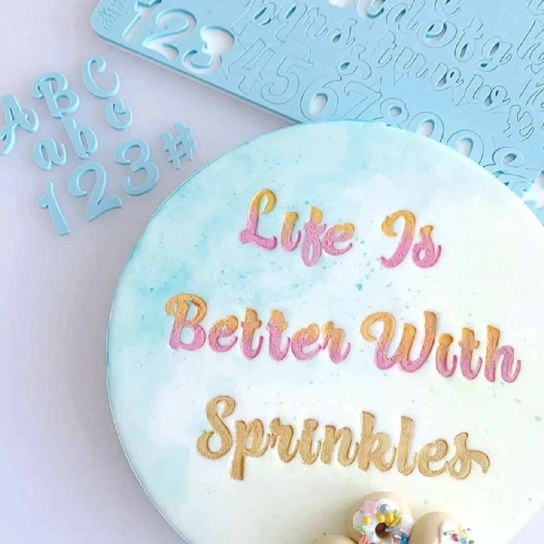 Sweet Stamp Candy Letters & Cijfers Set* Stempels|Cijfer En Letter Stekers