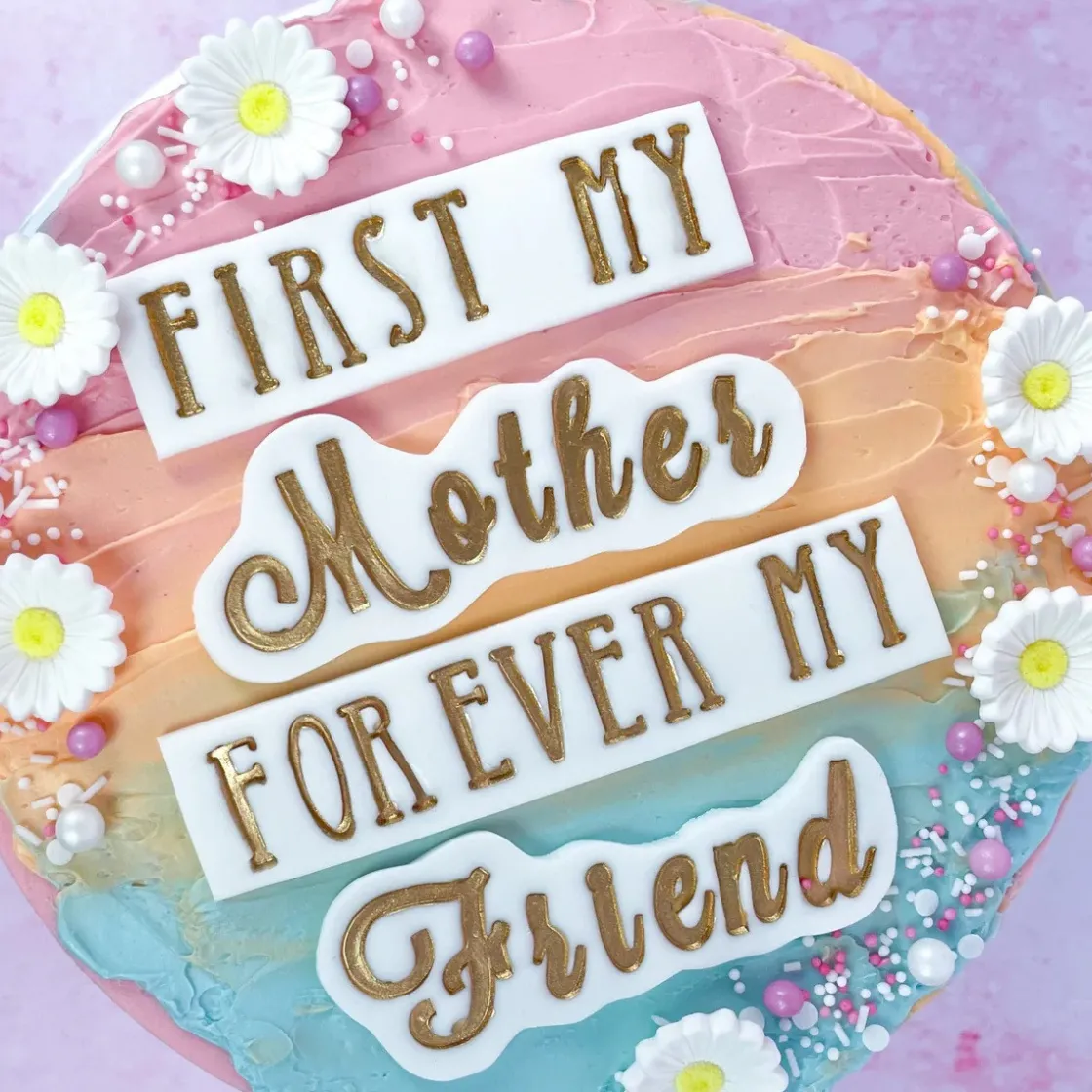 Sweet Stamp Flawless Botercreme Plaat Rond Ø20cm Set/2* Smoothers