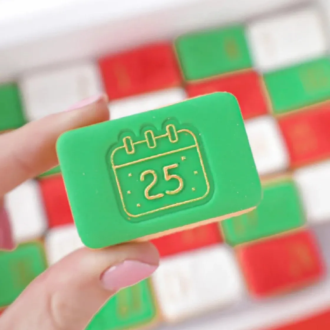 Sweet Stamp Kerst Adventskalender Set* Stempels|Cijfer En Letter Stekers