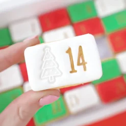 Sweet Stamp Kerst Adventskalender Set* Stempels|Cijfer En Letter Stekers