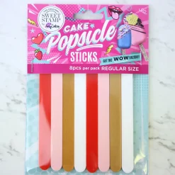 Sweet Stamp Lolly/IJsstokjes Herbruikbaar Set/8* Ijs En Dessert Verpakkingen|Bakhulpmiddelen