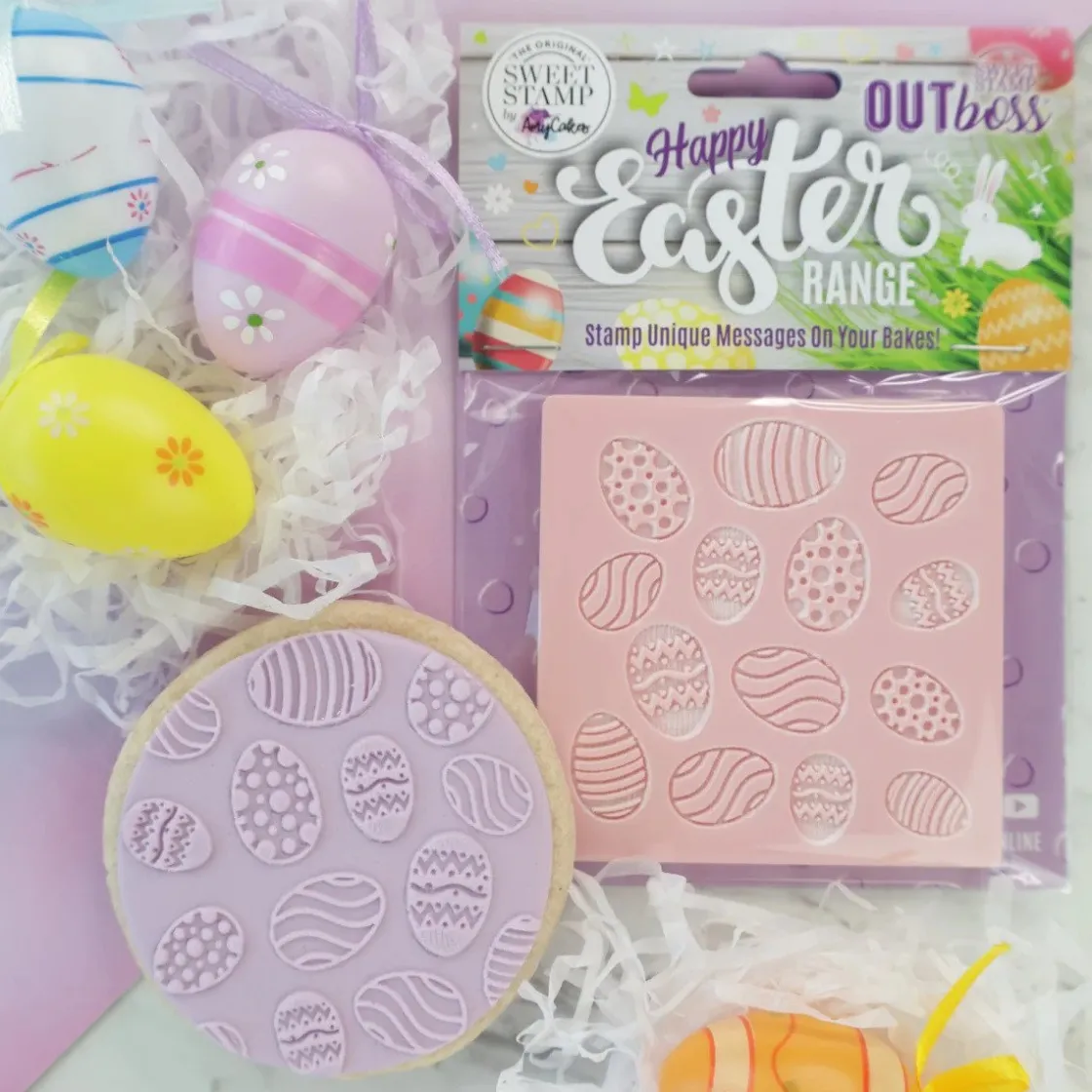 Sweet Stamp Outboss Dancing Eggs* Stempels