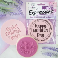 Sweet Stamp Outboss Fun Happy Mothers Day* Stempels