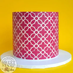 Sweet Stamp Stencil Jasmine Trellis 21,5x25cm* Sjablonen En Stencils