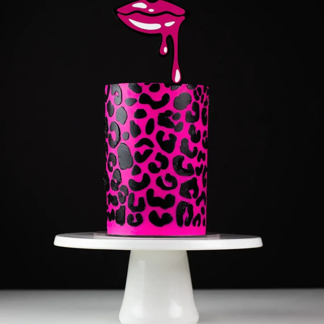 Sweet Stamp Stencil Leopard Print 21,5x25cm* Sjablonen En Stencils