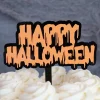 Sweet Stamp Taarttopper Happy Halloween 14x15cm*** Prikkers En Ringen