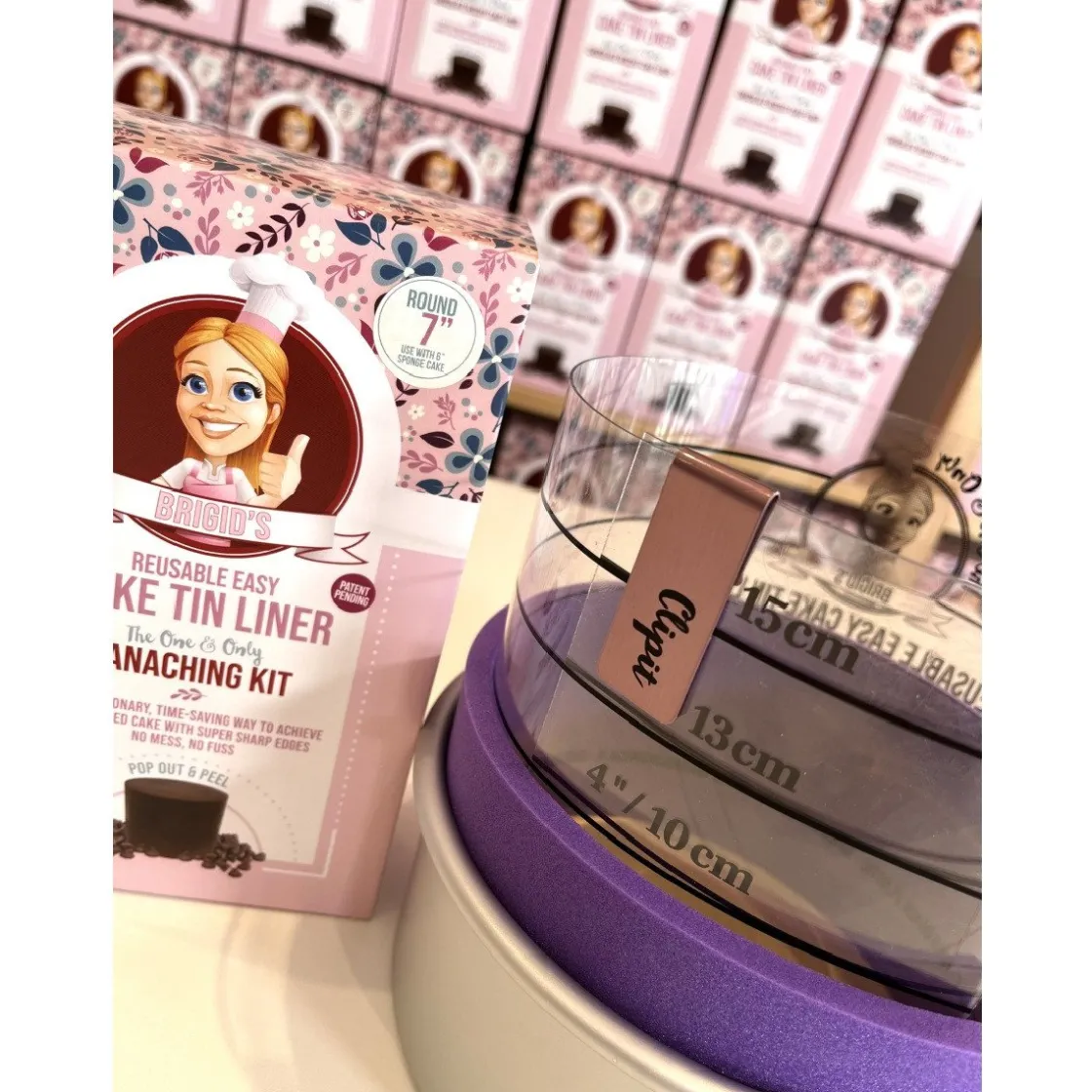 Brigids Cake Room Taart Coating Kit 23cm* Smoothers