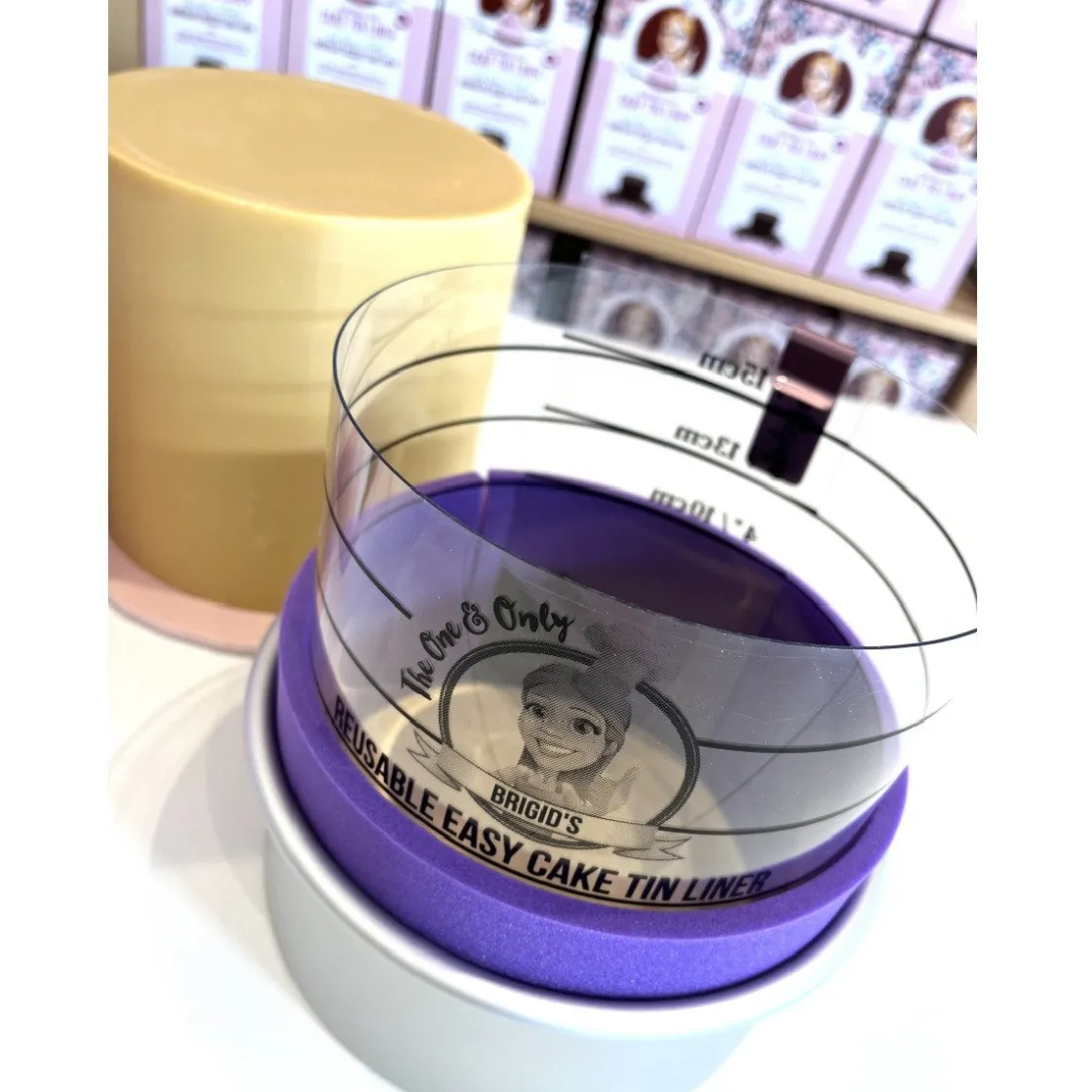 Brigids Cake Room Taart Coating Kit 18cm* Smoothers