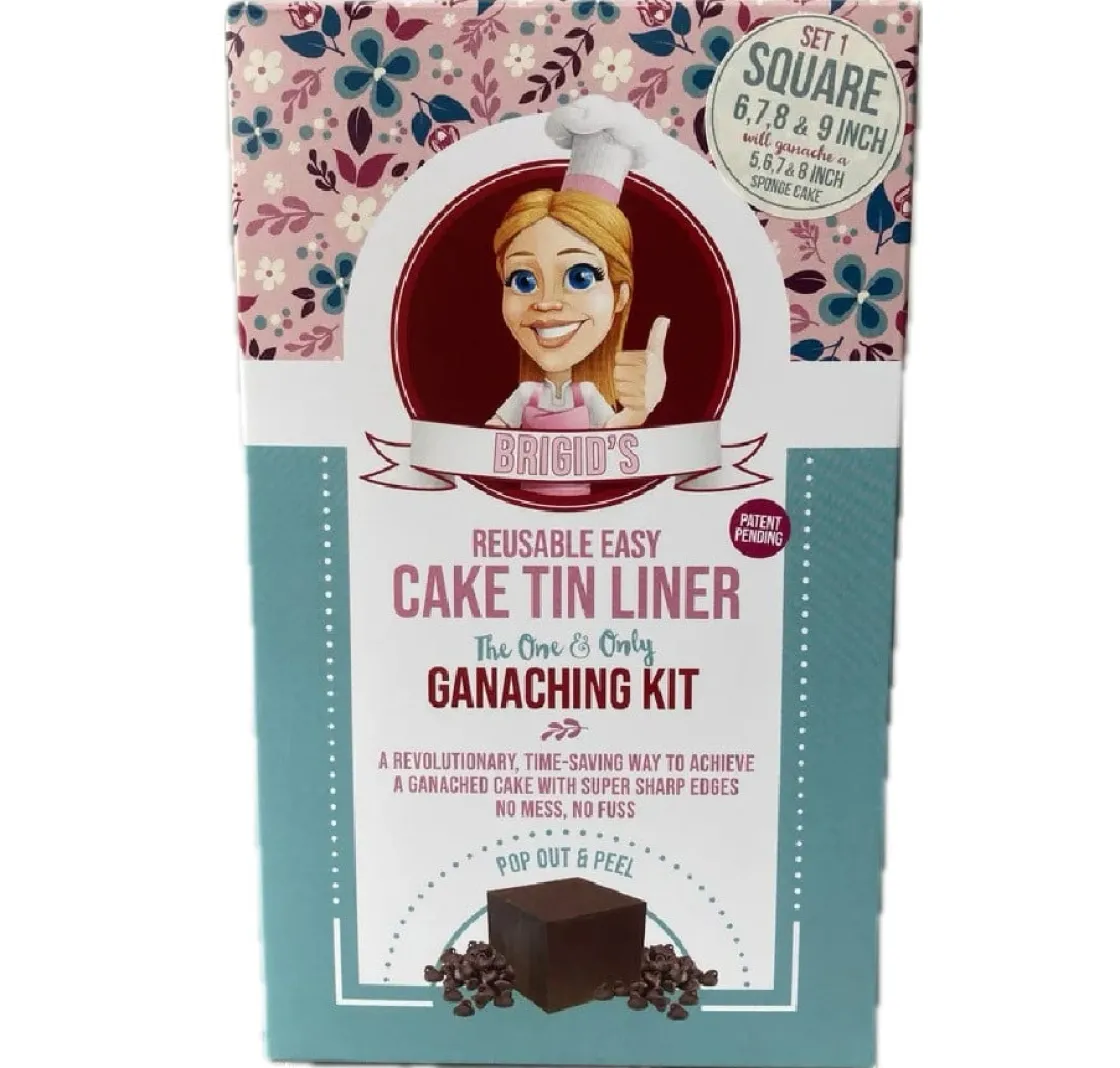 Brigids Cake Room Taart Coating Kit Vierkant Set/3*** Smoothers