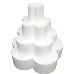 Taart Dummy Bloem 5-blads 10cm -Ø50cm-*** Bloem