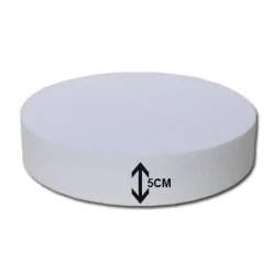 Taart Dummy rond 5cm -Ø12,5cm-* Rond