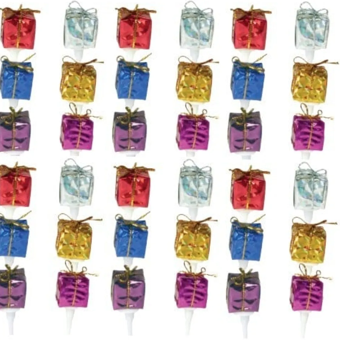 Overig Taartdecoratie Pakjes Assortiment 18mm 144 stuks* Prikkers En Ringen