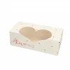 Overig Taartdoos met venster 26x12x9cm. Love* Taartdozen