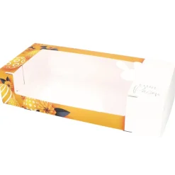 Overig Taartdoos Stol met venster 34x16x8cm. Pasen* Taartdozen