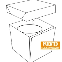 Decora Taartdoos 26,5x26,5x25cm* Taartdozen