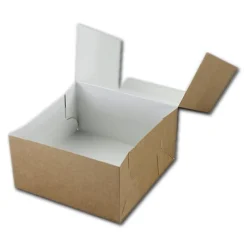 BrandNewCake Taartdoos 15x15x8cm. Kraft 3st* Taartdozen