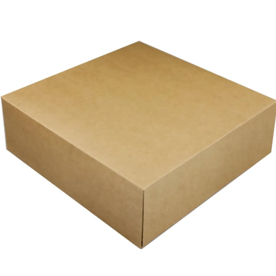 BrandNewCake Taartdoos 30x30x10cm. Kraft 50st* Taartdozen