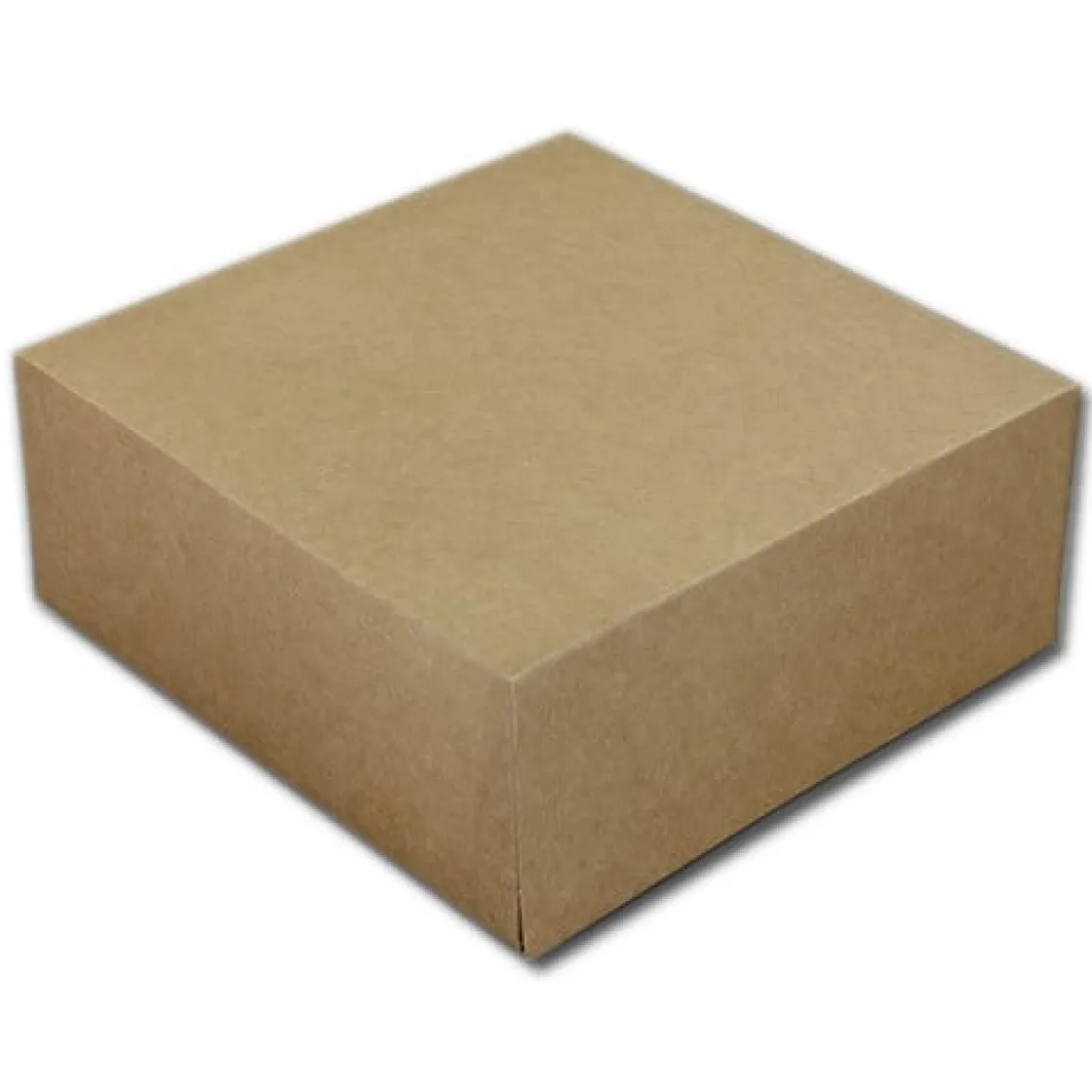 BrandNewCake Taartdoos 19x19x8cm. Kraft 3st* Taartdozen