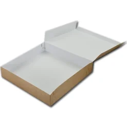 BrandNewCake Taartdoos 25x25x5cm. Kraft 3st* Taartdozen