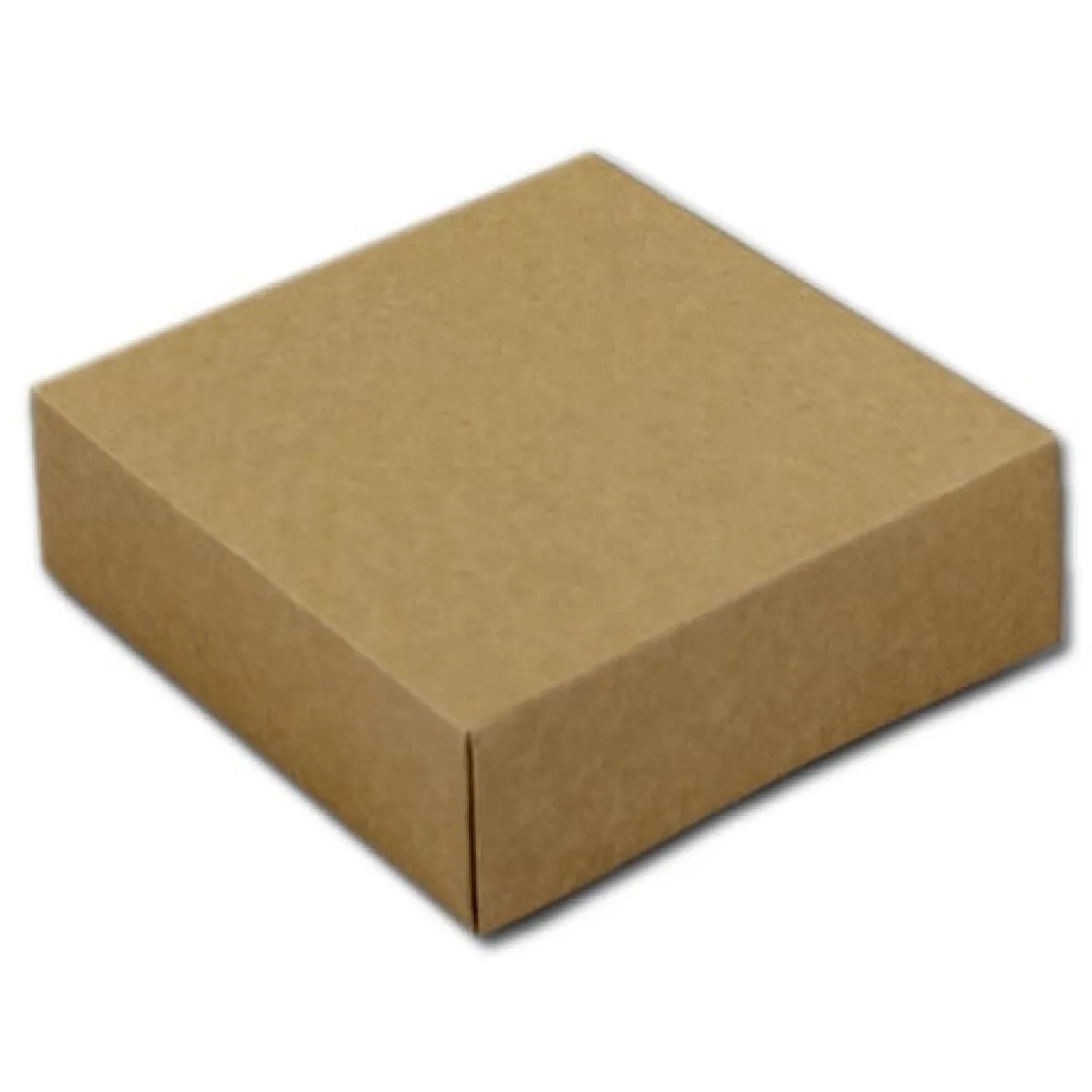 BrandNewCake Taartdoos 15x15x5cm. Kraft 50st* Taartdozen