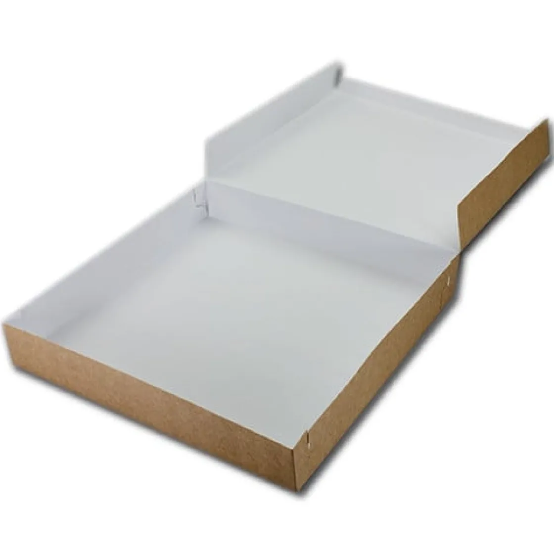 BrandNewCake Taartdoos 30x30x5cm. Kraft 50st* Taartdozen