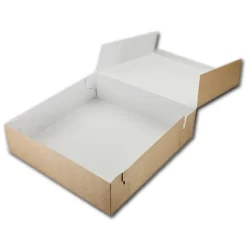 BrandNewCake Taartdoos 30x30x8cm. Kraft 3st* Taartdozen