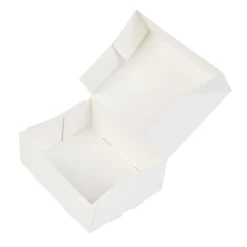 BrandNewCake Taartdoos 12x9,5x4,5cm. Wit 3st* Taartdozen